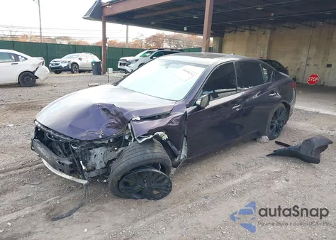 2018 Infiniti Q50 3.0T Sport from USA, damaged, VIN JN1EV7AR2JM439761